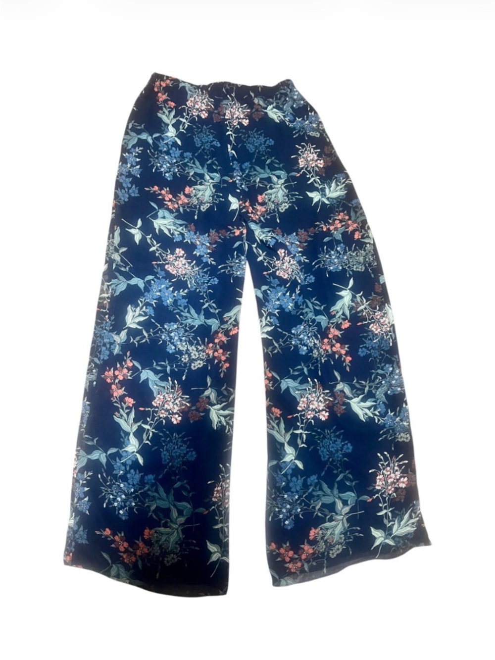Vince Camuto Wide Leg High Waisted Floral Pants